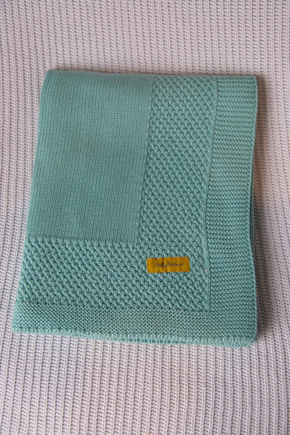 Floral name Personalised Organic Cotton BlankieBoo baby blanket - Image 15