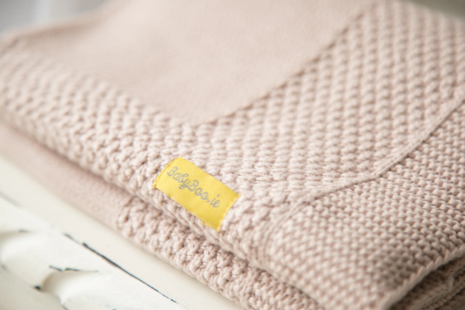 Floral name Personalised Organic Cotton BlankieBoo baby blanket - Image 18