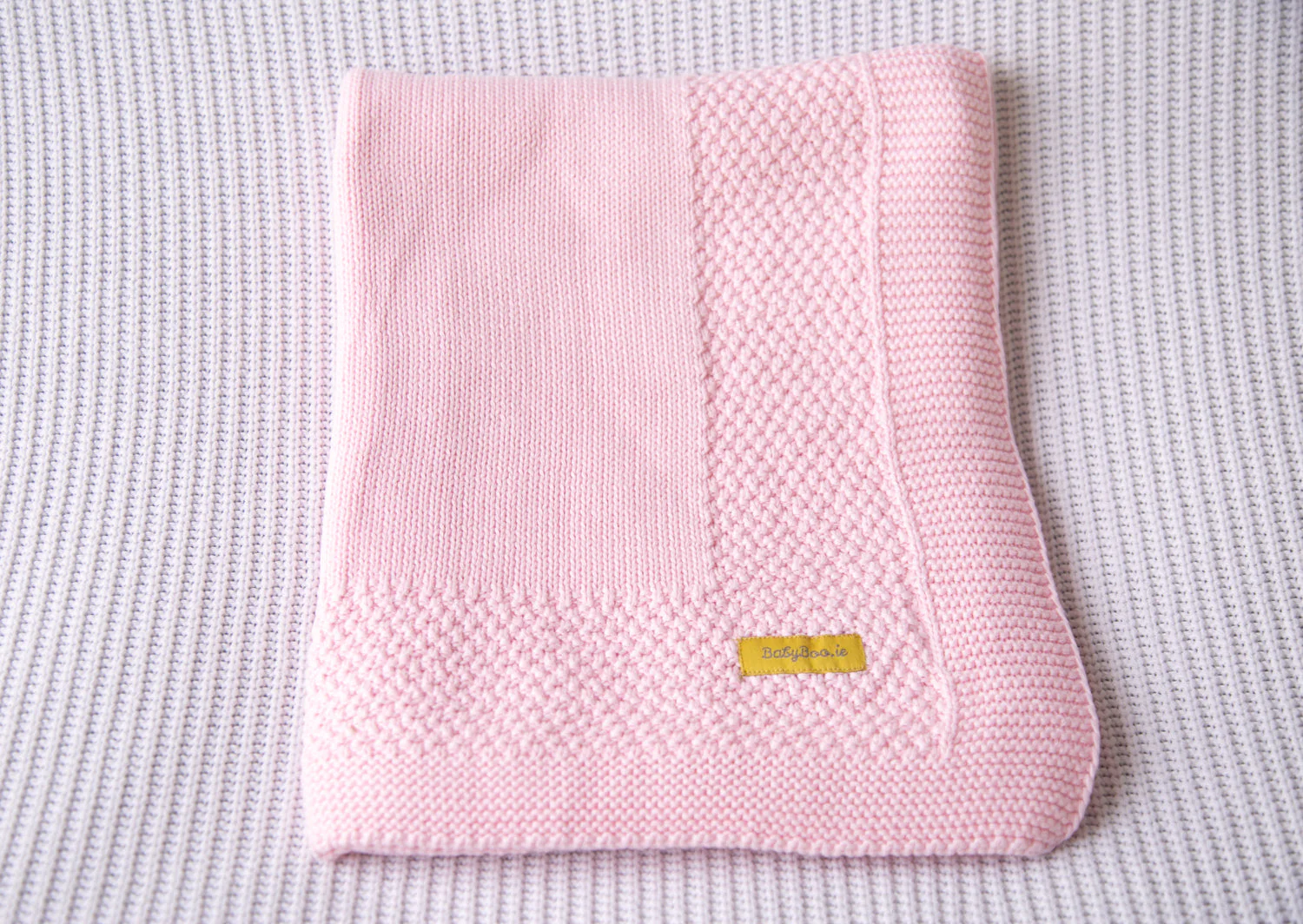 Floral name Personalised Organic Cotton BlankieBoo baby blanket - Image 20