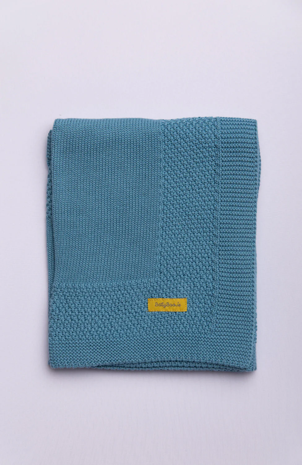 Floral name Personalised Organic Cotton BlankieBoo baby blanket - Image 7