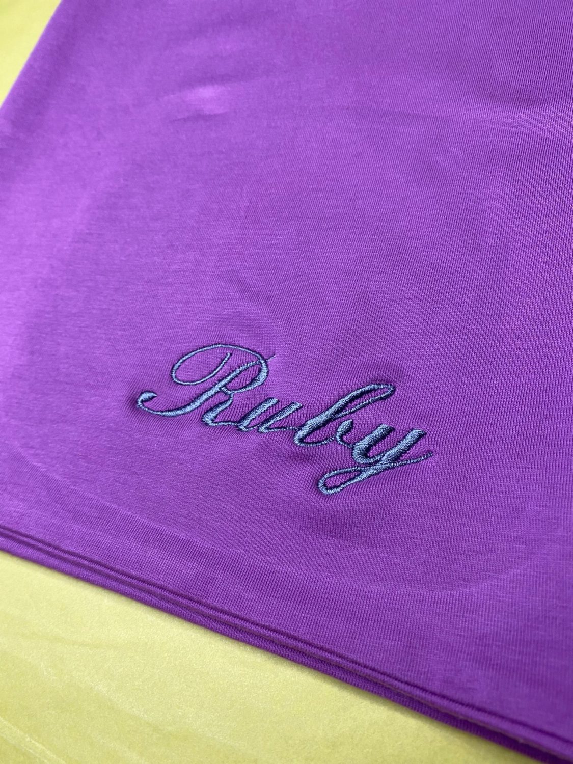 Magenta organic cotton BooLoop Scarf - Image 3