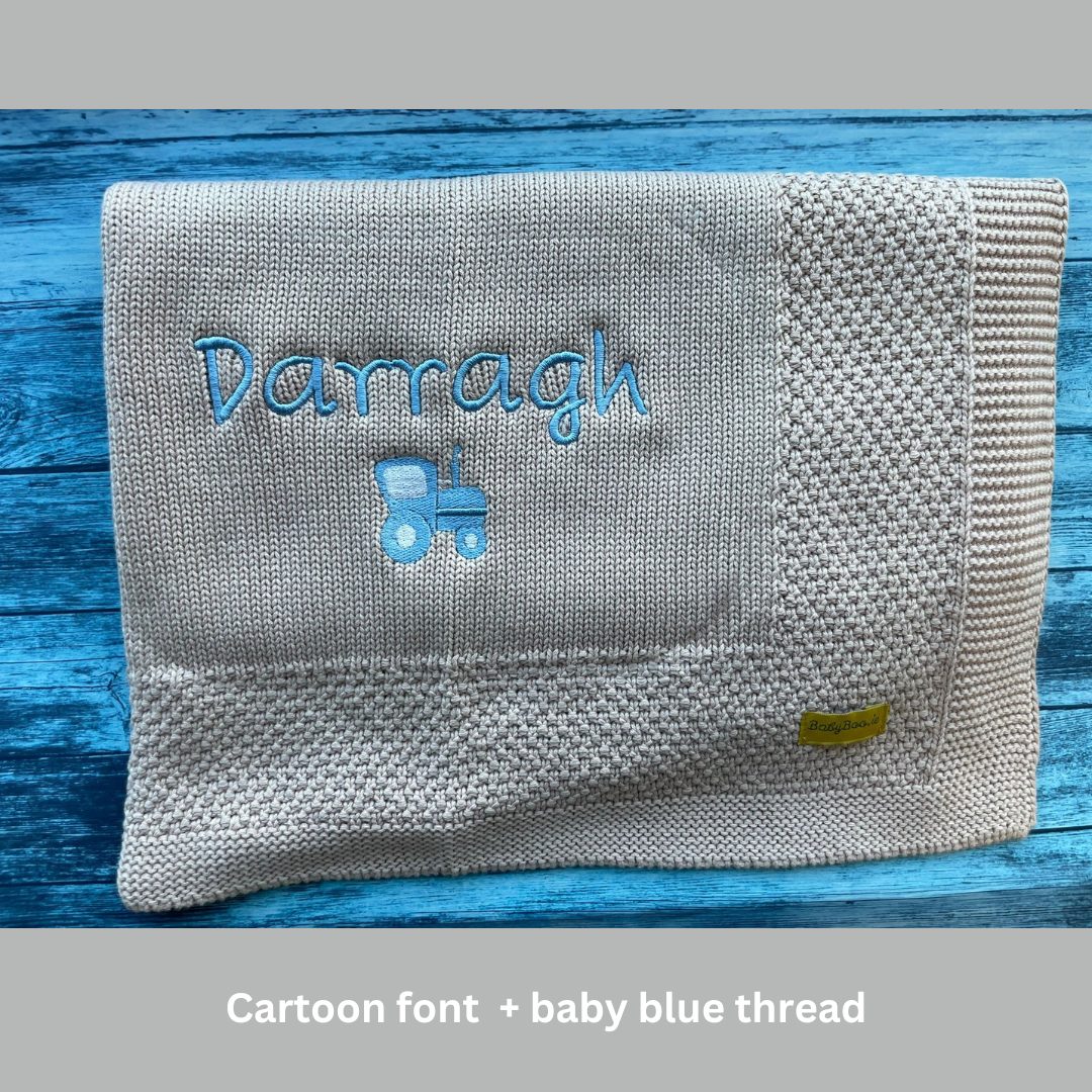 Organic cotton beautiful biscuit (Pink Beige) BlankieBoo - Image 14