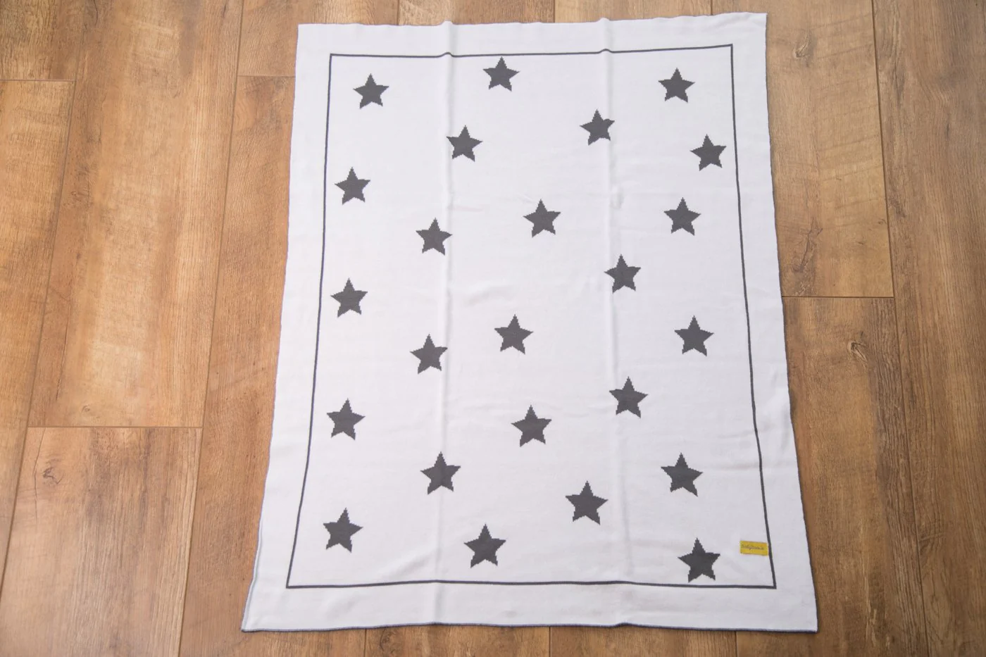 Organic cotton grey stars BlankieBoo - Image 3