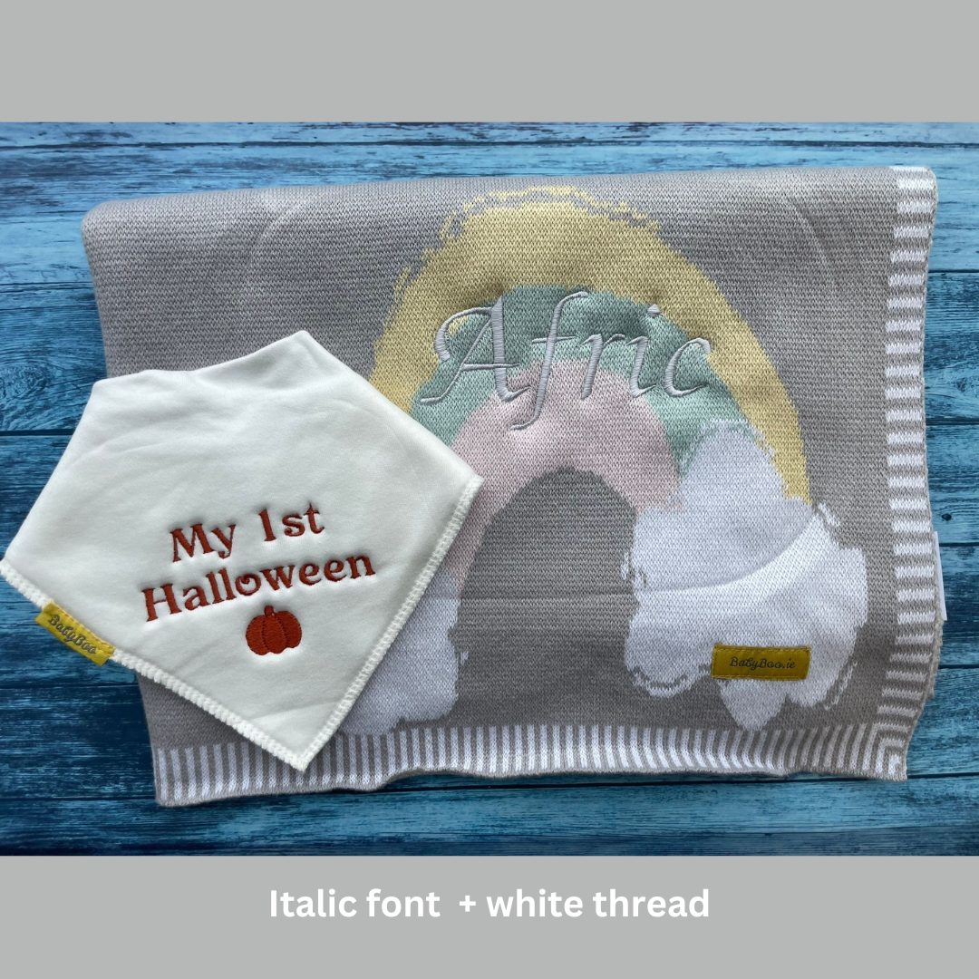 Organic cotton rainbows BlankieBoo - Image 13