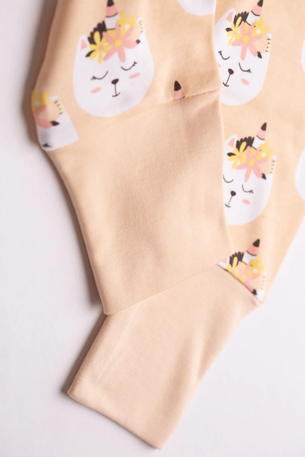 Peach caticorn organic cotton ZippyBoo suit - Image 8