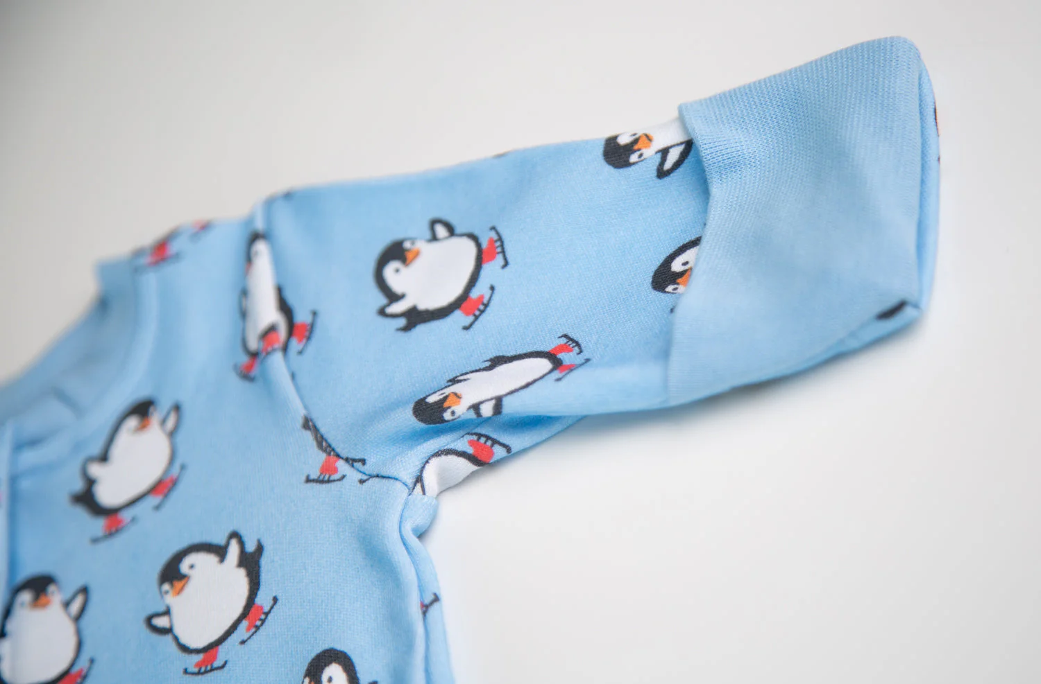 Penguins organic cotton ZippyBoo suit - Image 3