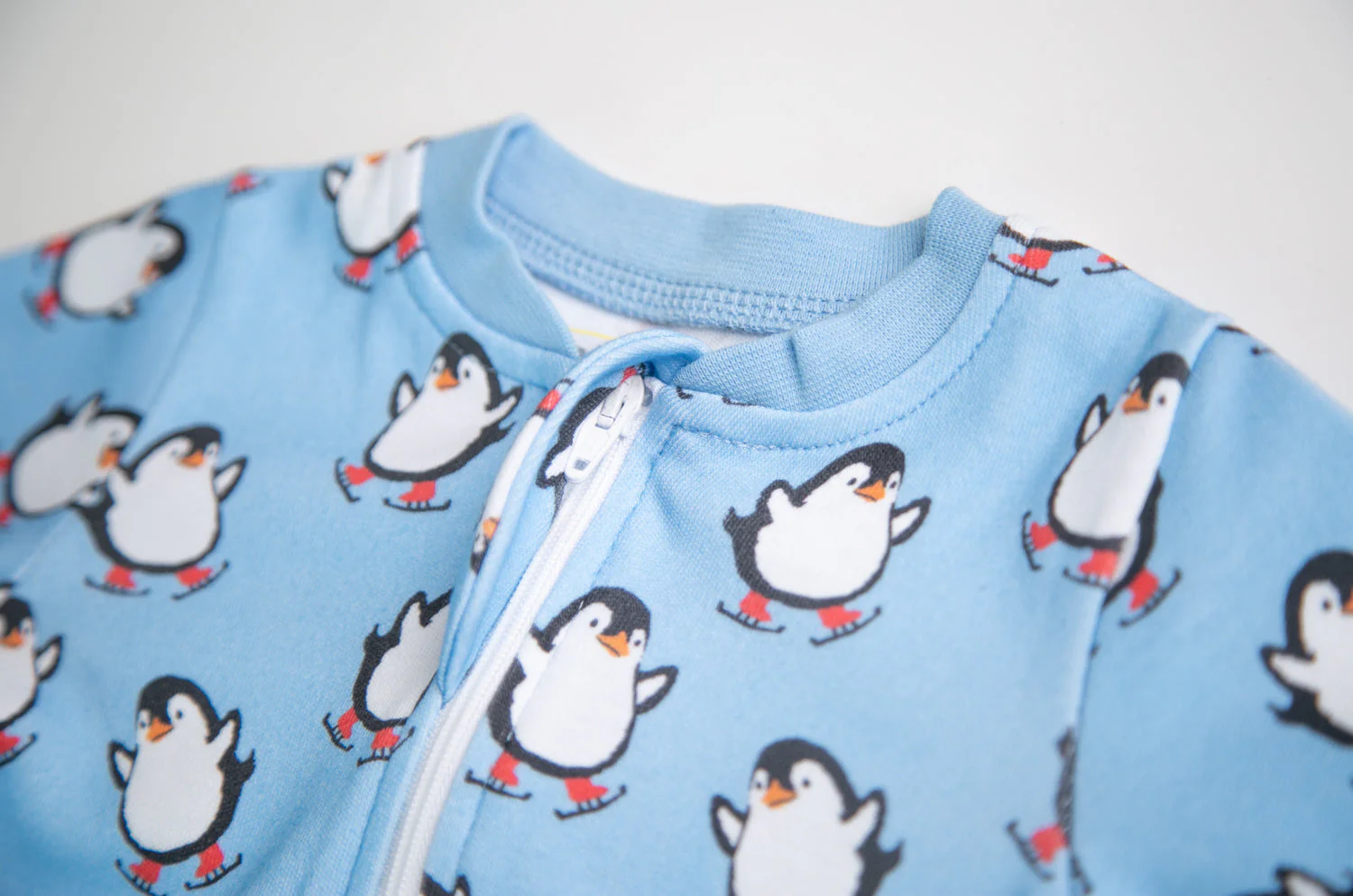 Penguins organic cotton ZippyBoo suit - Image 7