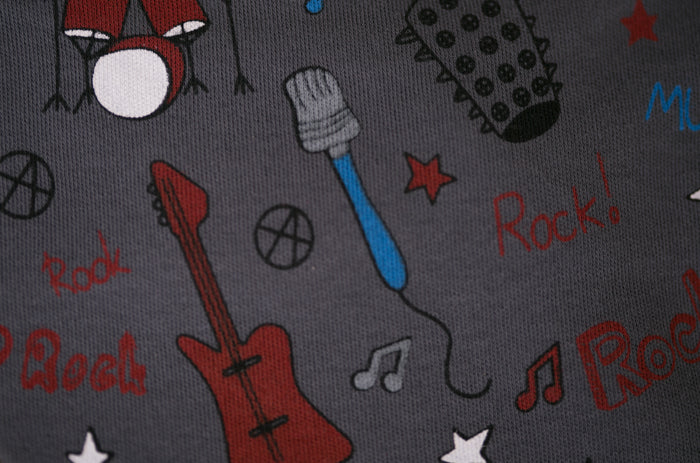 Rockstar organic cotton DribbleBoo bandana bib - Image 5