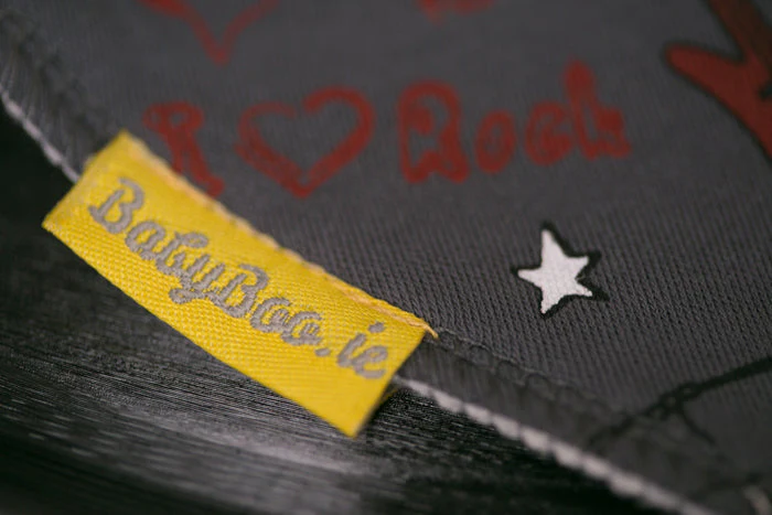 Rockstar organic cotton DribbleBoo bandana bib - Image 6