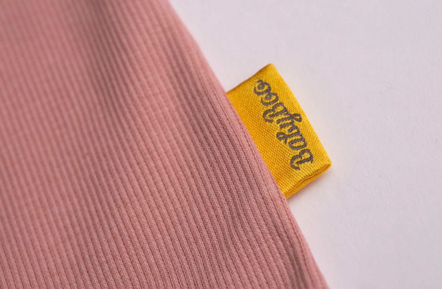 Rose ribbed organic cotton ZippyBoo suit - Image 8