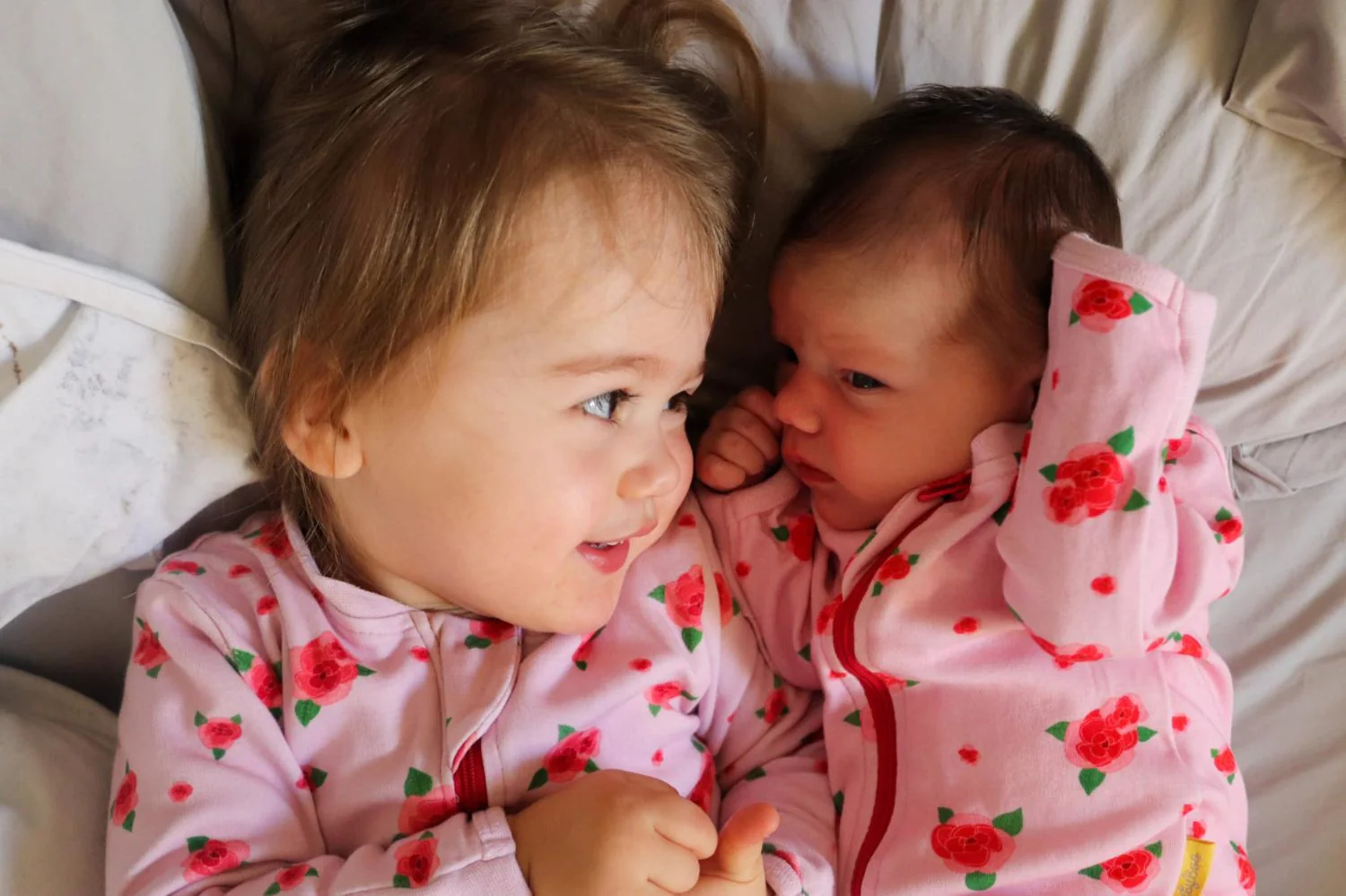 Roses organic cotton ZippyBoo suit - Image 10