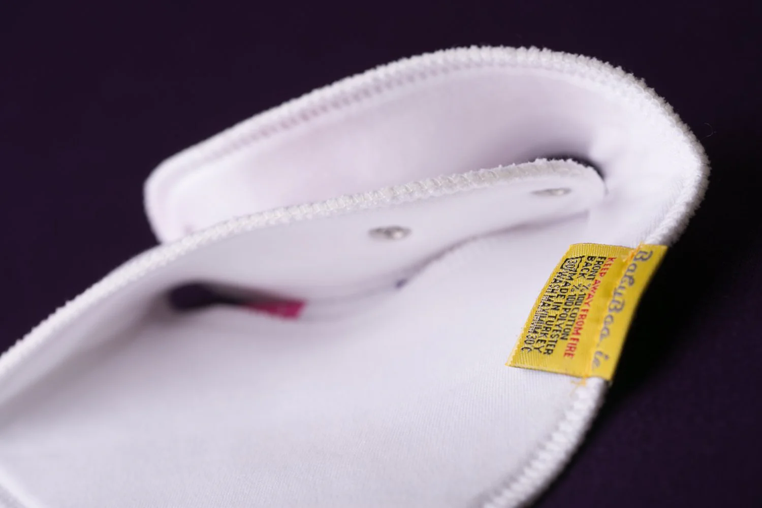 Sheila the supersnail organic cotton DribbleBoo bandana bib - Image 3