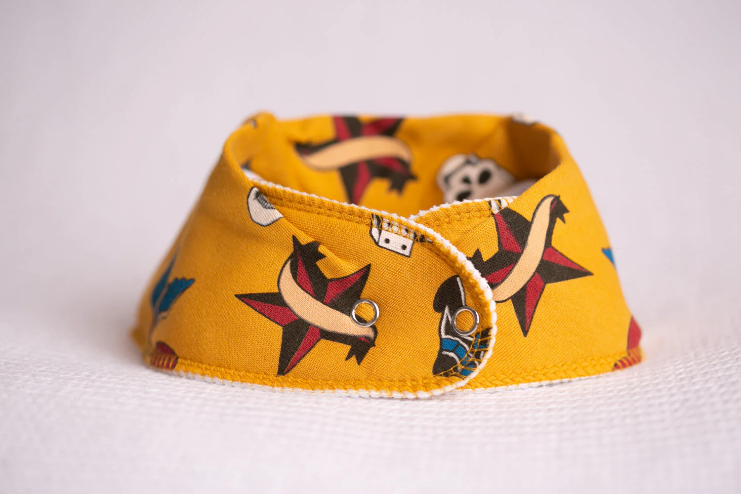 Lucky One organic cotton DribbleBoo bandana bib - Image 3