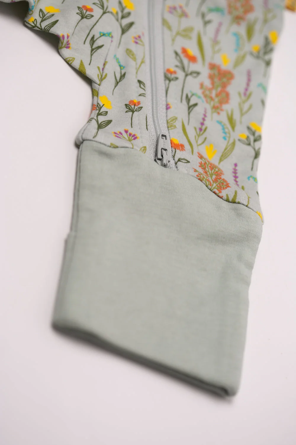 Wildflowers organic cotton ZippyBoo suit - Image 7